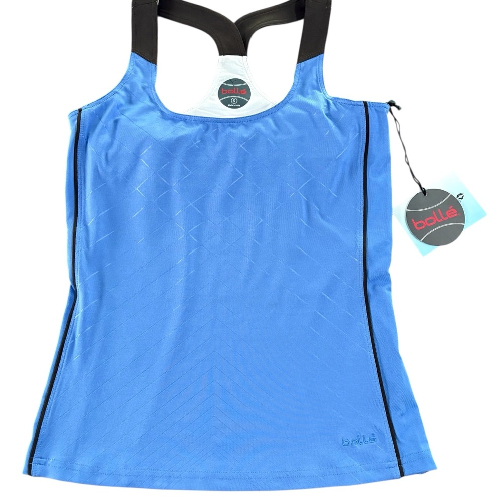 Bolle Blue Athletic Tennis Tank Top Small